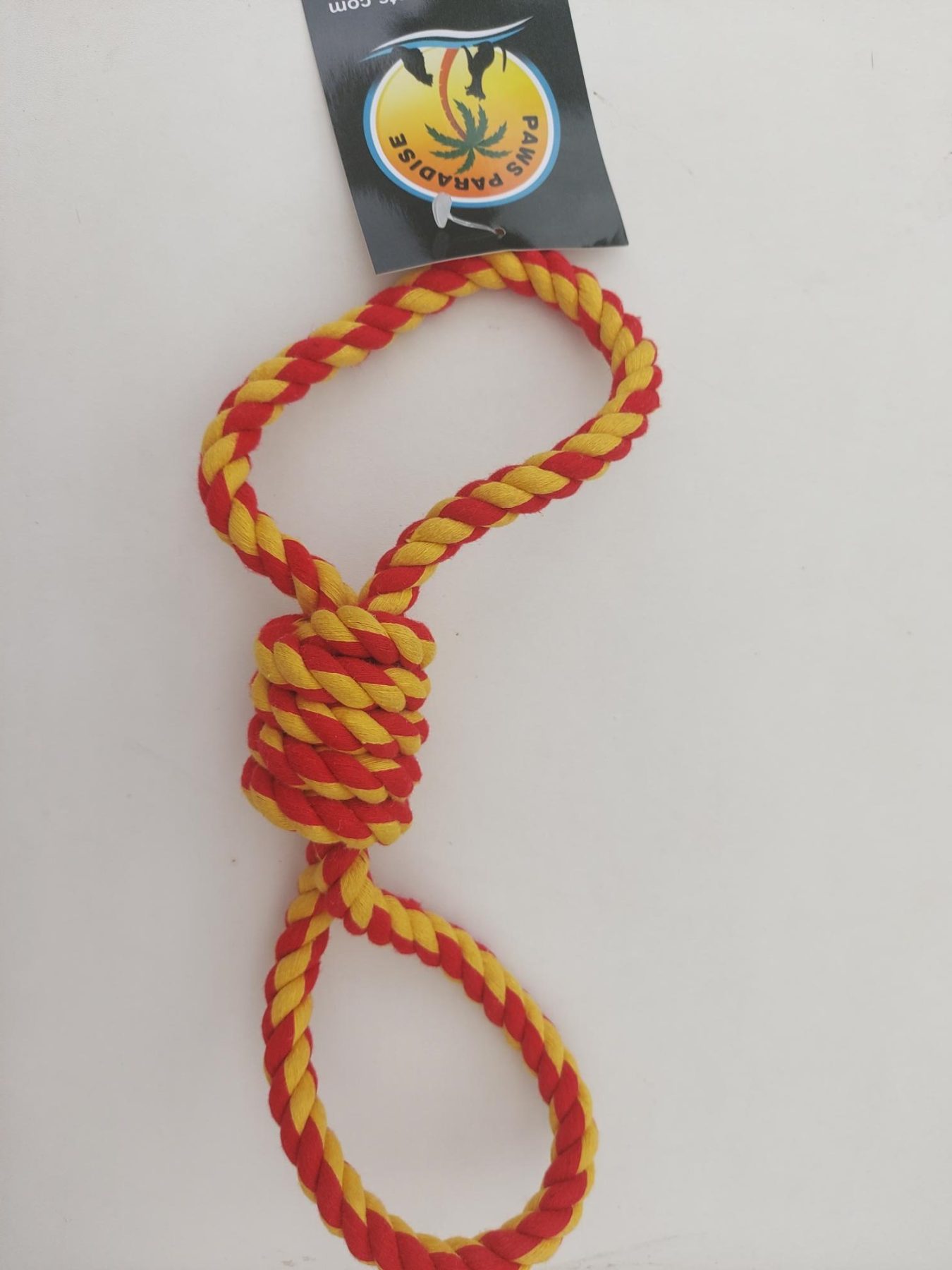 tug rope red yellow
