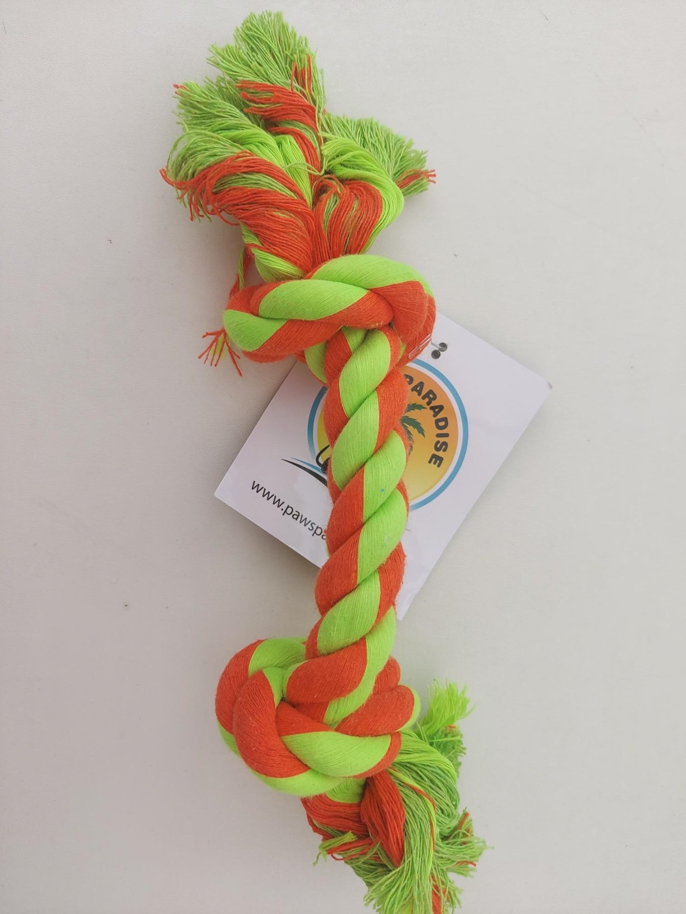 double knotted tug rope