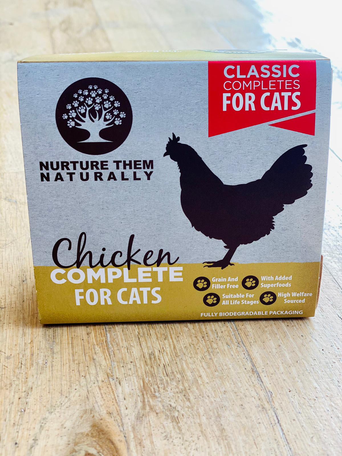 nurture them naturally chicken complete for cats